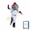 Sport Catfish Mascot Costume