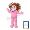 Pink Hedgehog Mascot Costume