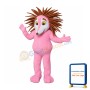 Pink Hedgehog Mascot Costume