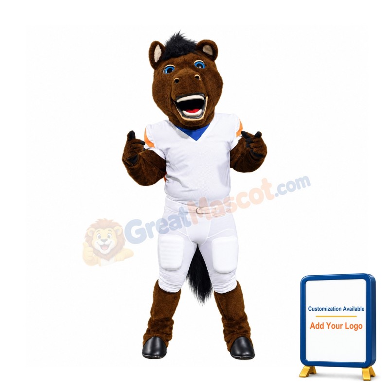 Power Lightweight Sport Horse Mascot Costume