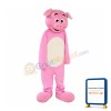 Lovely Pink Pig Mascot Costume