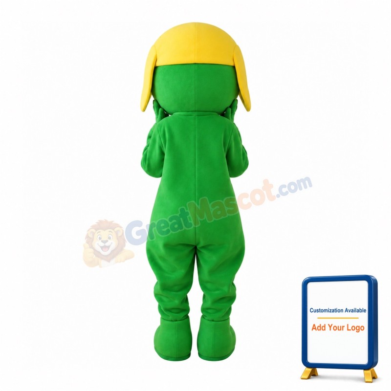 Cartoon Frog Mascot Costume