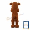 Lovely Brown Bull Mascot Costume