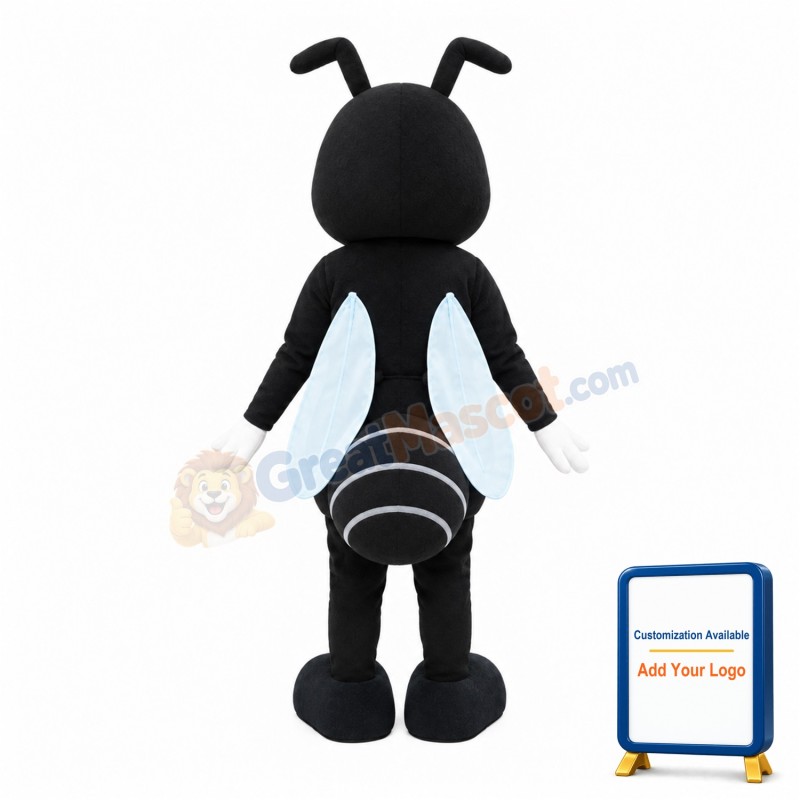 Lightweight Black Ant Mascot Costume