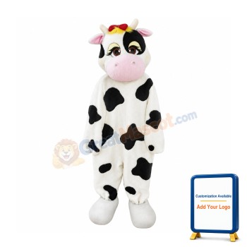Superb Female Cow Mascot Costume