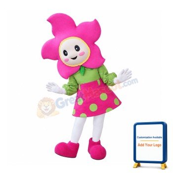 Flower Girl Mascot Costume