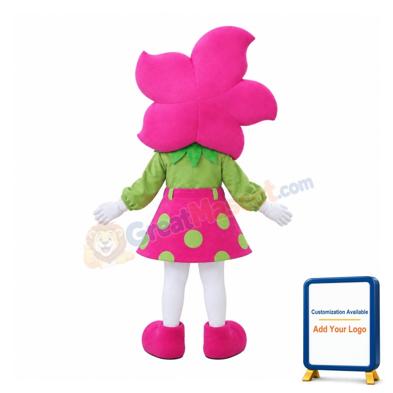Flower Girl Mascot Costume