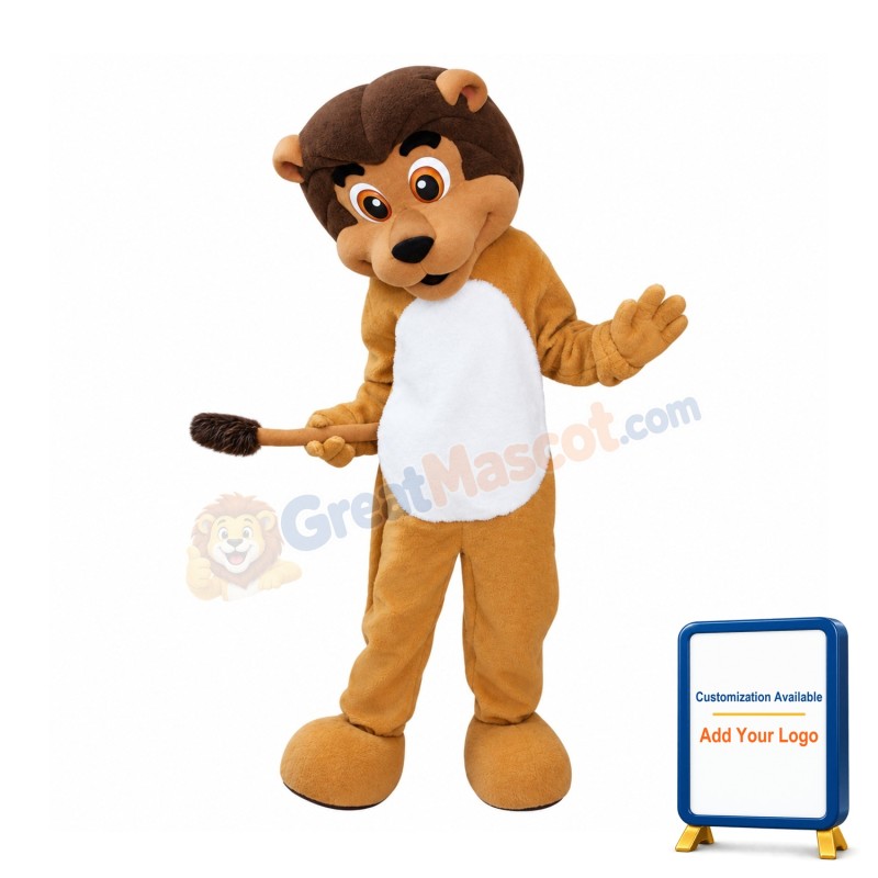 Lovely Lightweight Lion Mascot Costume