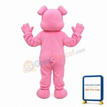 Lovely Pink Pig Mascot Costume
