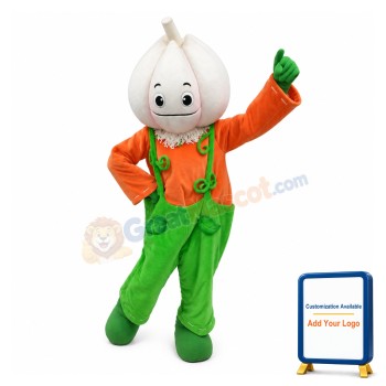 Garlic Boy Mascot Costume