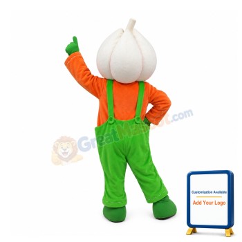 Garlic Boy Mascot Costume