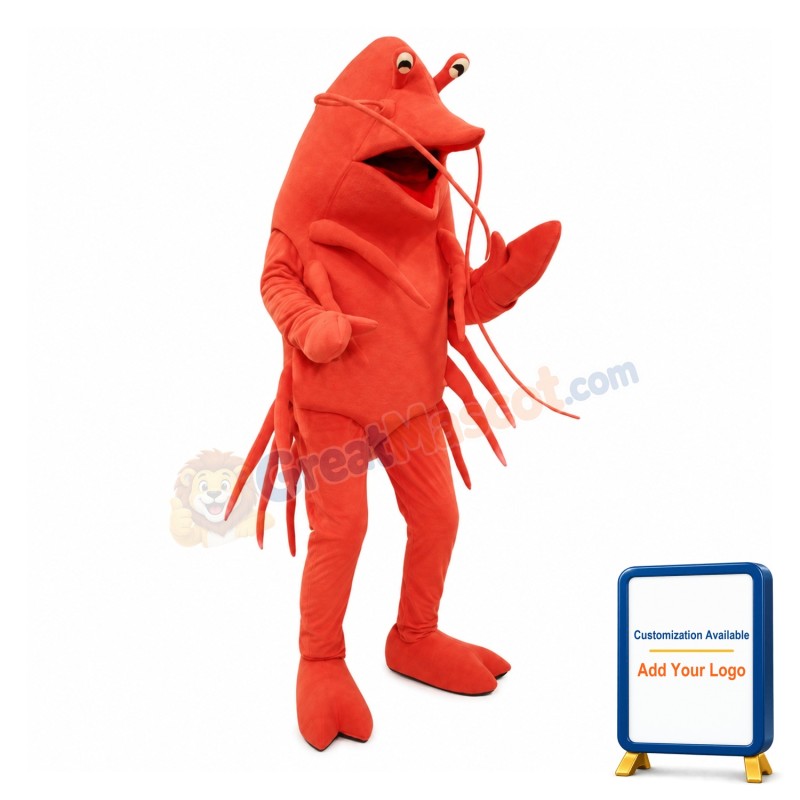 Lobster Mascot Costume