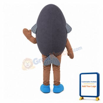 Happy Lightweight Fish Mascot Costume