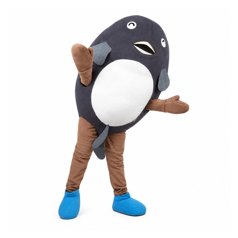 Happy Lightweight Fish Mascot Costume