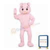 Friendly Pink Pig Mascot Costume