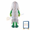 Lovely Silver Fish Mascot Costume