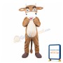 Friendly Lightweight Bull Mascot Costume