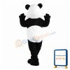 Friendly Panda Mascot Costume