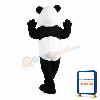 Friendly Panda Mascot Costume