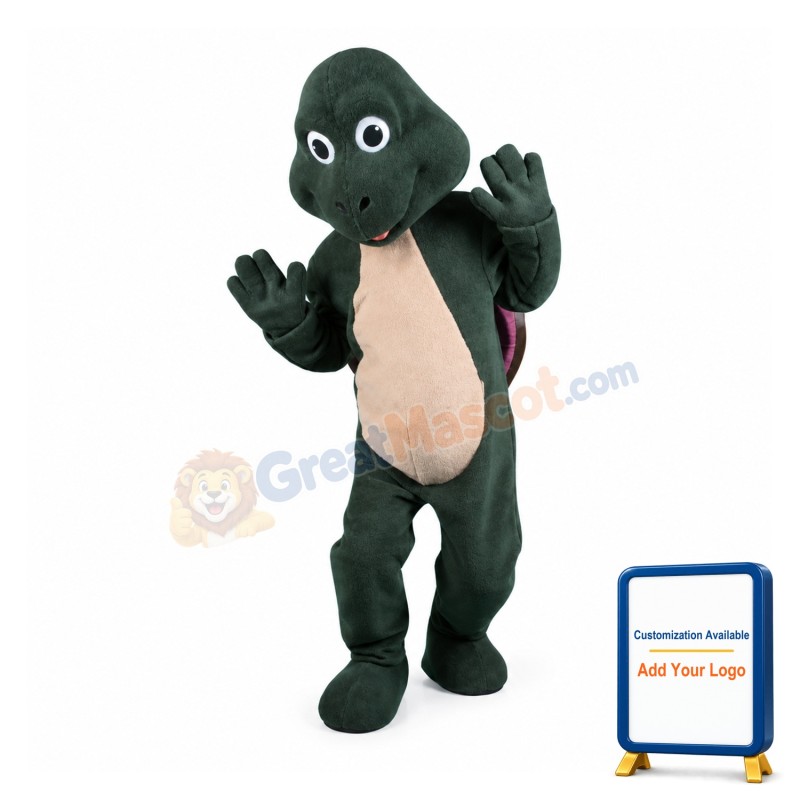 Friendly Turtle Mascot Costume