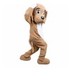 Lovable Brown & White Dog Mascot Costume