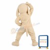 Lovable Brown Dog Mascot Costume