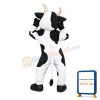 Lovable Cow Mascot Costume