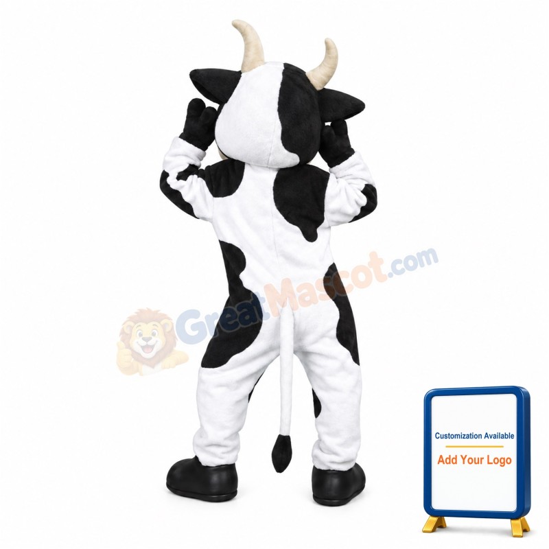 Lovable Cow Mascot Costume