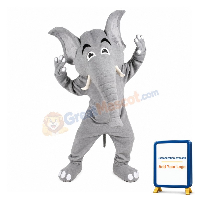 Lovable Elephant Mascot Costume