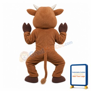 Lovable Buffalo Mascot Costume