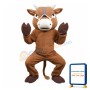 Lovable Buffalo Mascot Costume