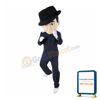 Gentleman Mascot Costume