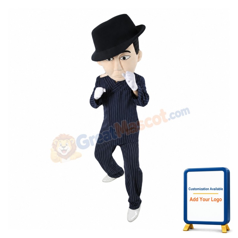 Gentleman Mascot Costume
