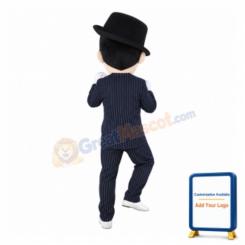 Gentleman Mascot Costume