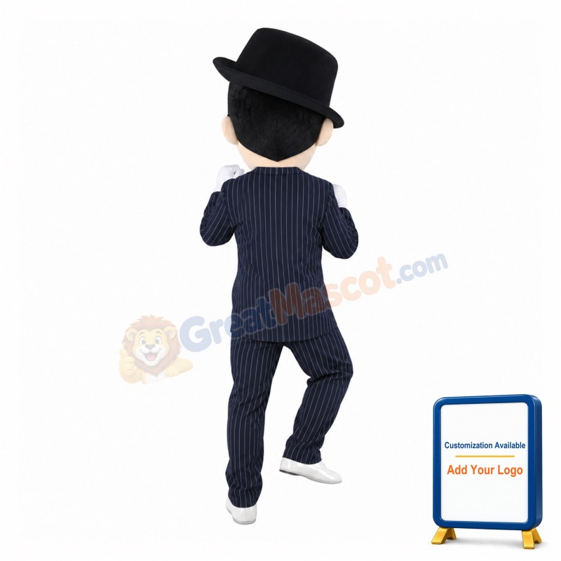 Gentleman Mascot Costume