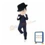 Gentleman Mascot Costume