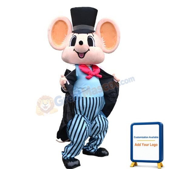 Gentleman's Mouse Mascot Costume