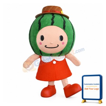 Watermelon Girl Mascot Costume