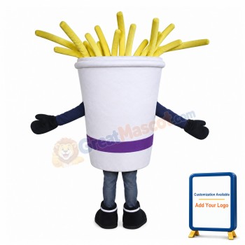 Cola Fries Mascot Costume