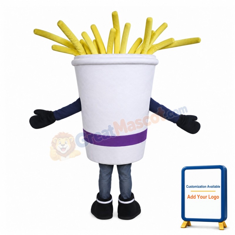 Cola Fries Mascot Costume