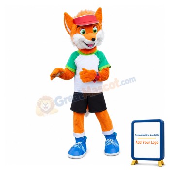 Lightweight Sport Fox Mascot Costume