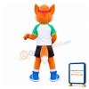 Lightweight Sport Fox Mascot Costume