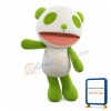 Green Panda Mascot Costume