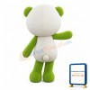 Green Panda Mascot Costume