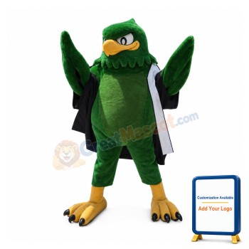 Green Eagle Mascot Costume