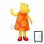 Hippo Girl Mascot Costume
