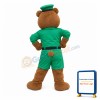 Friendly Police Bear Mascot Costume