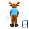 College Lightweight Moose Mascot Costume