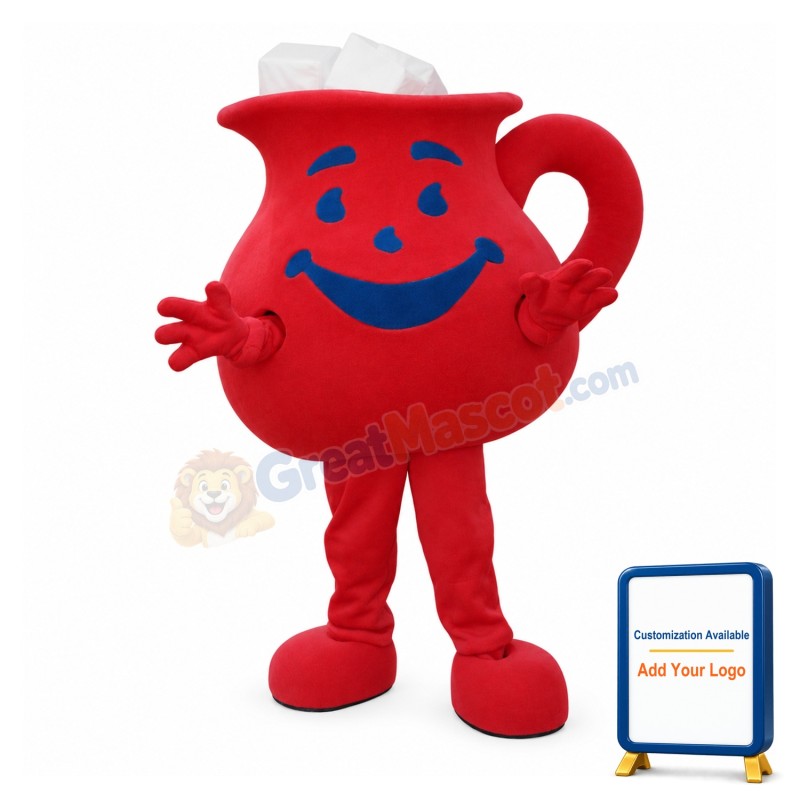 Adult Kool-Aid Mascot Costume