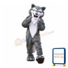 College Friendly Wolf Mascot Costume